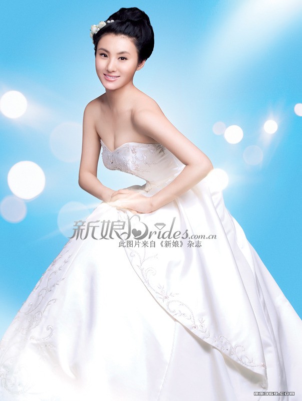 聂远老婆王惠拍《新娘》封面(10)