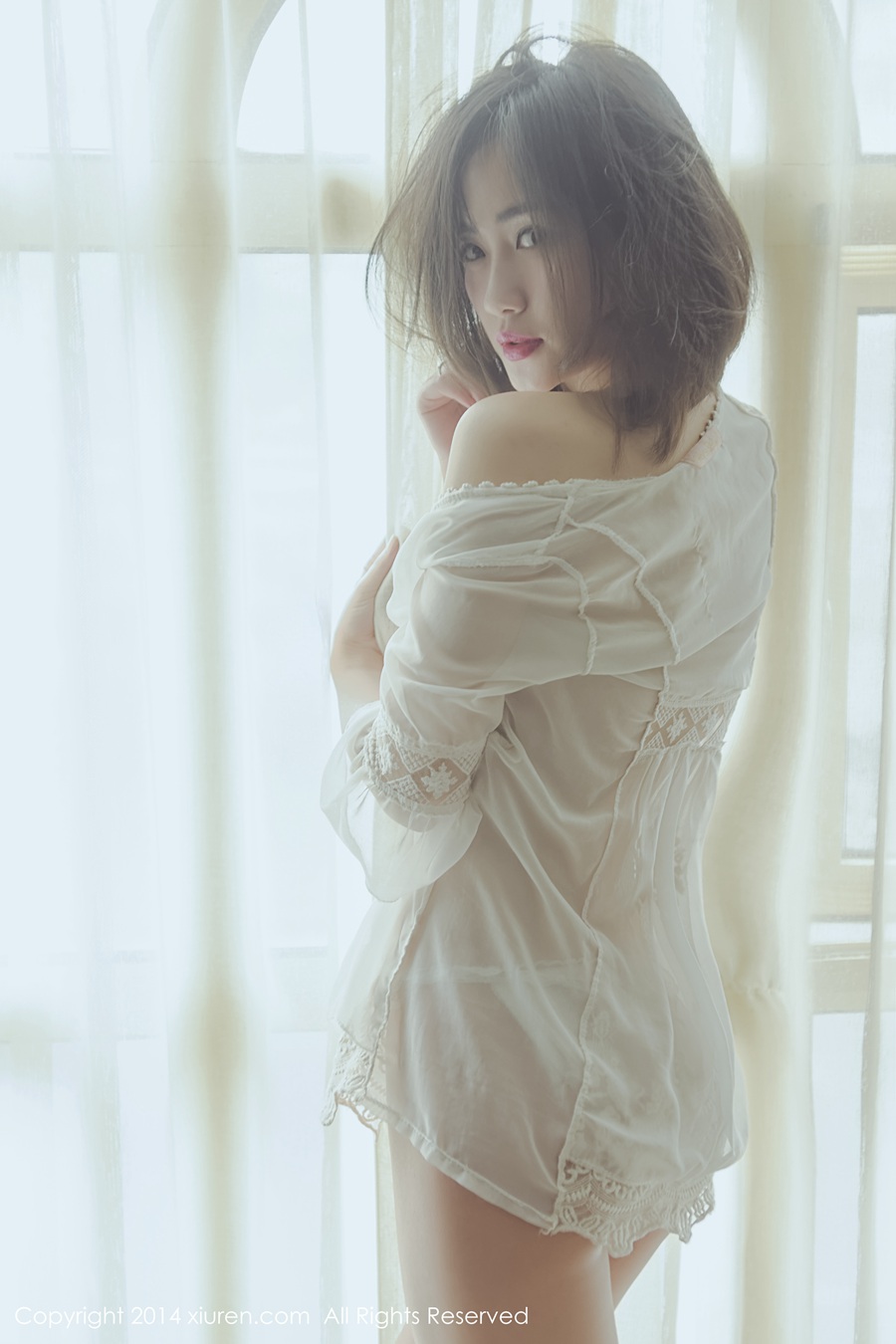 绝色美腿诱惑的美女模特MAGIC(15)