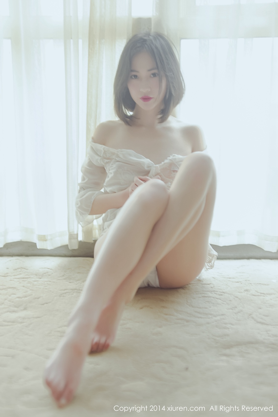 绝色美腿诱惑的美女模特MAGIC(16)