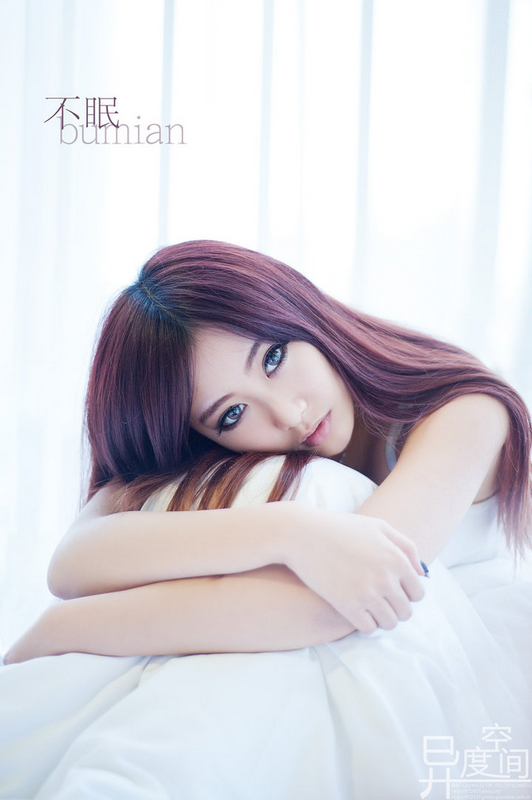 清晨小清新美女散发朝气(9)