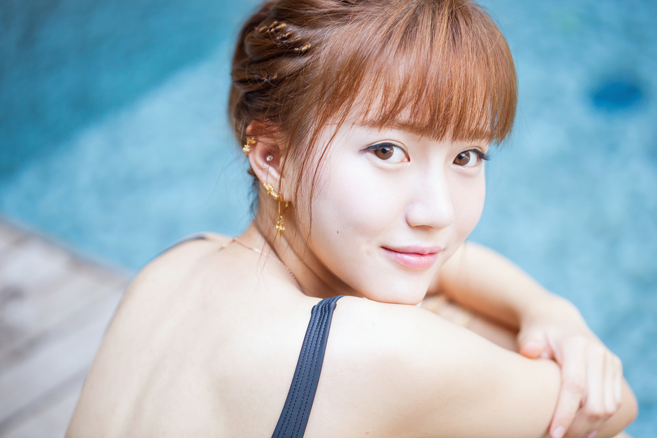 美女夏寥寥清纯夏日迷人唯美写真(9)