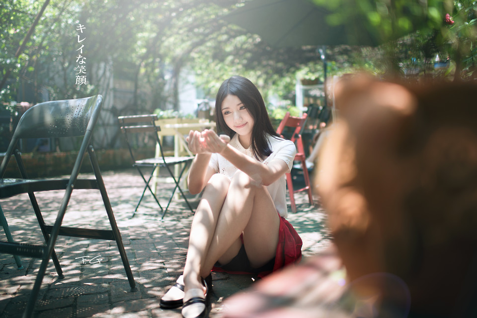 夏日清纯少女唯美写真(15)