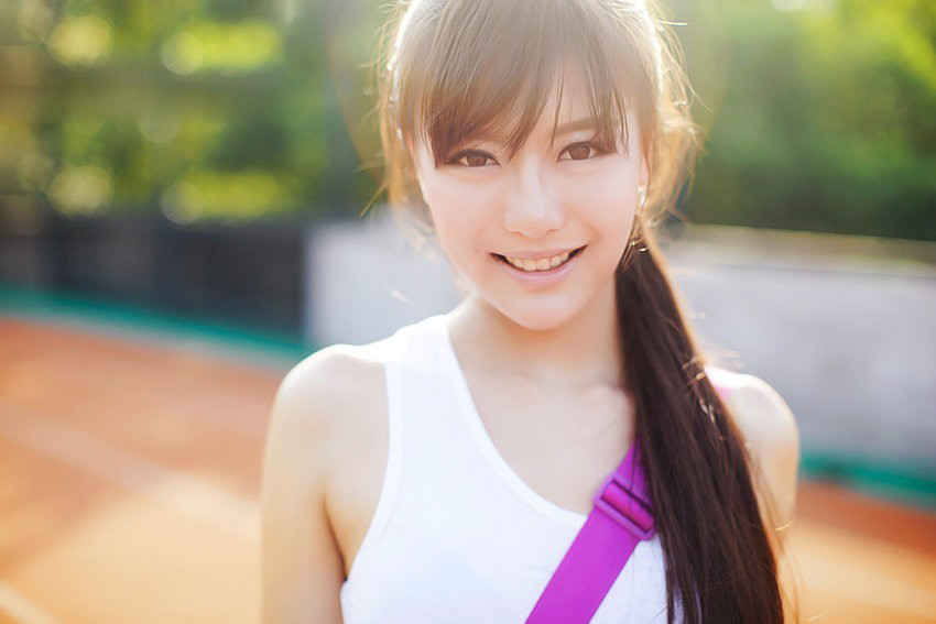 运动系美女甜美清纯迷人写真(2)