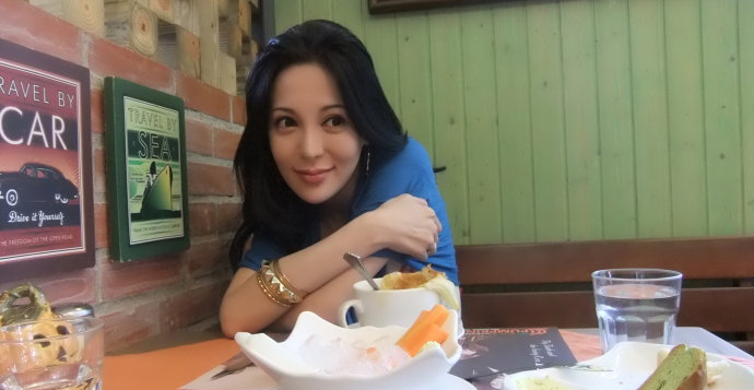 巨乳美女徐至琦性感妩媚迷人(2)
