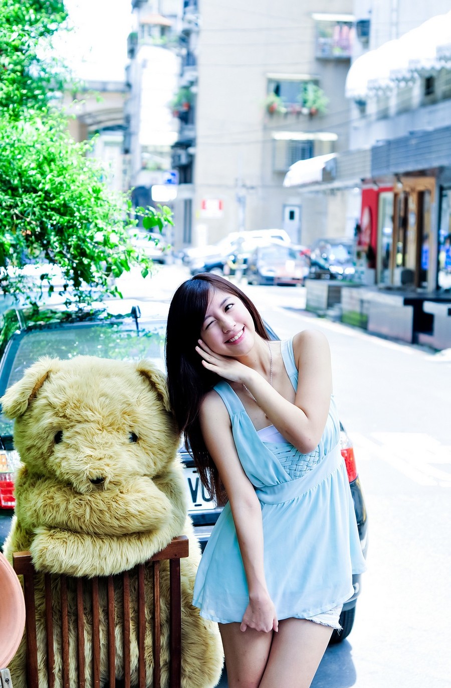 清纯女神户外迷人唯美写真(2)