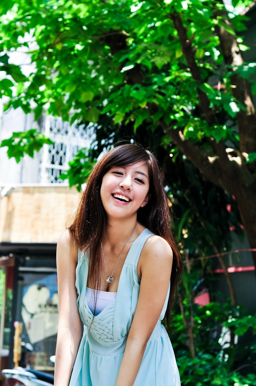 清纯女神户外迷人唯美写真(7)