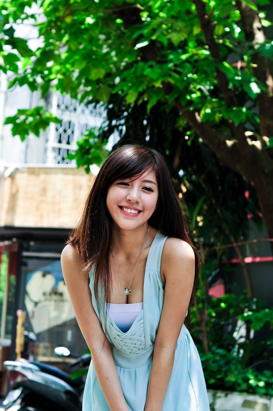 清纯女神户外迷人唯美写真(8)