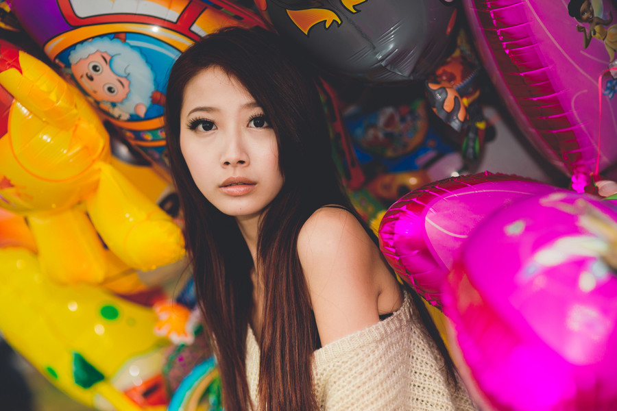 清纯美女Betu香肩迷人写真(6)