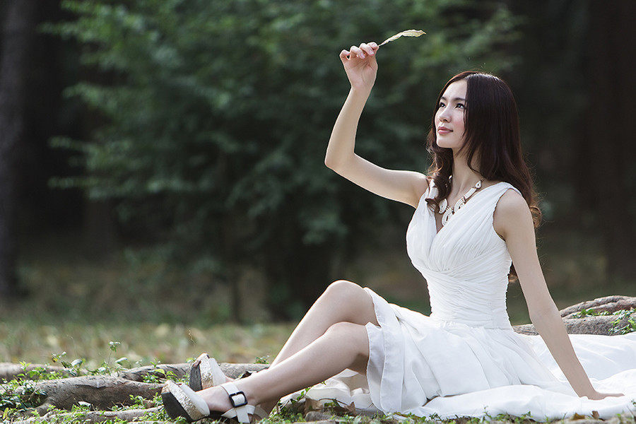 清纯美女天使迷人唯美写真(6)