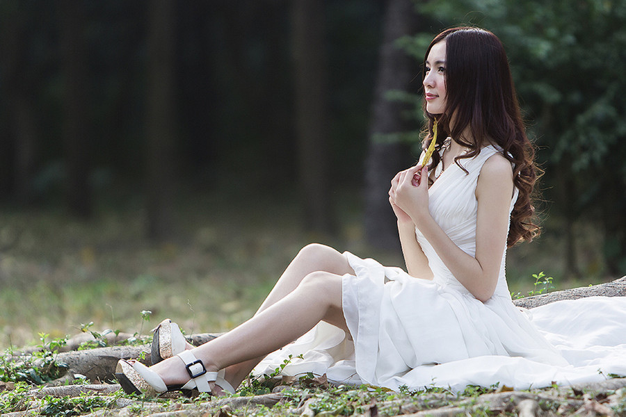 清纯美女天使迷人唯美写真(7)