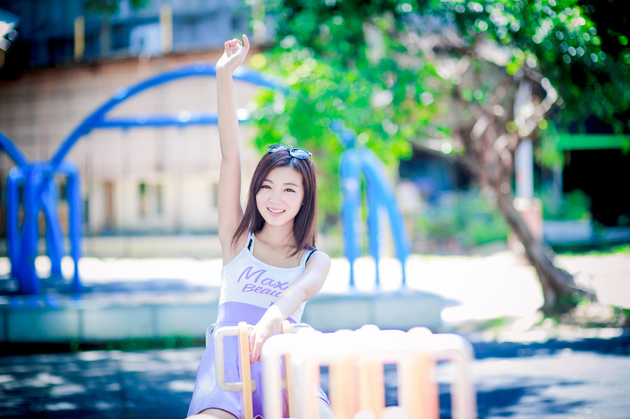 养眼美女迷人甜美清纯照(8)