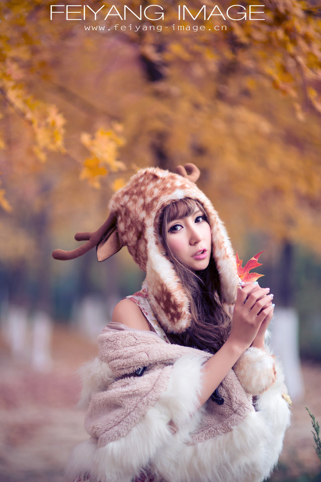 清纯美女深秋迷人甜美写真(2)