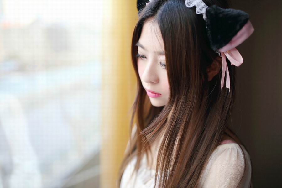 90后粉嫩美女唯美纯情写真照(11)