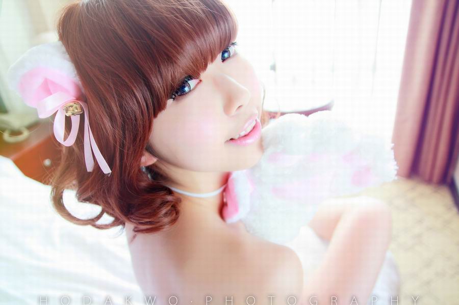 可爱美女的性感闺房内衣写真(11)