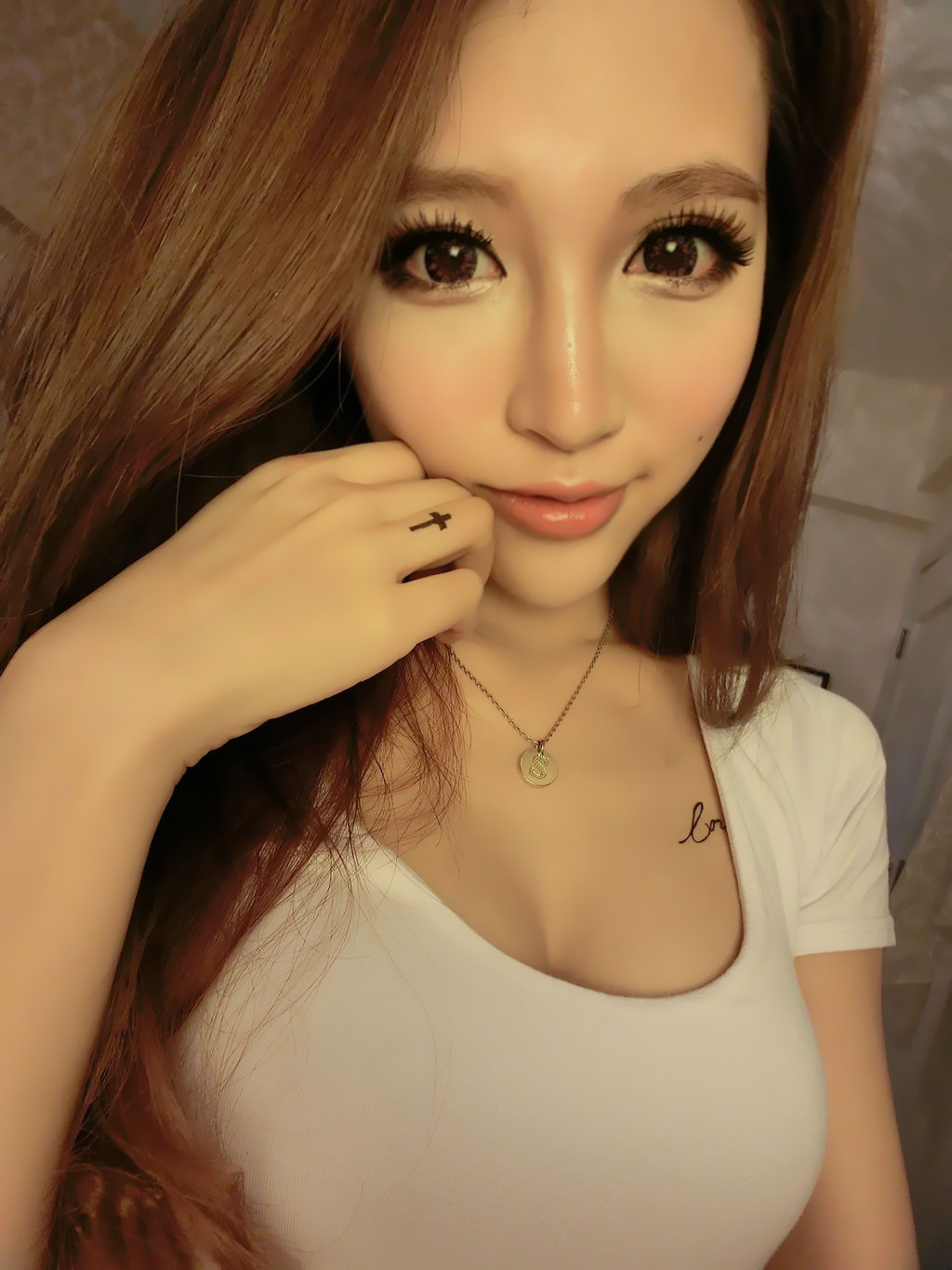 可爱美女迷人超性感自拍照(4)