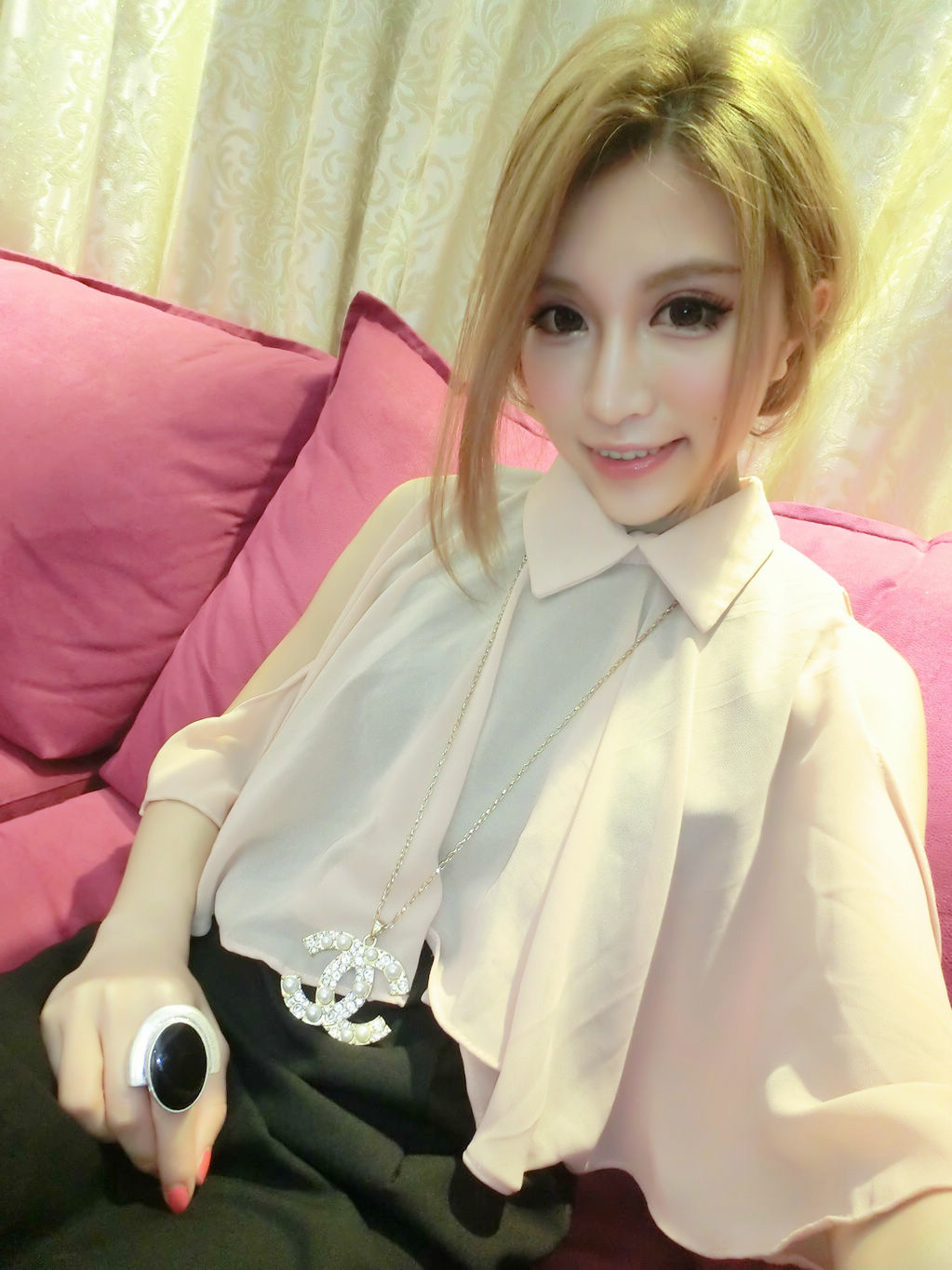 可爱美女迷人超性感自拍照(5)