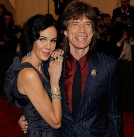 L’Wren Scott与Mick Jagger