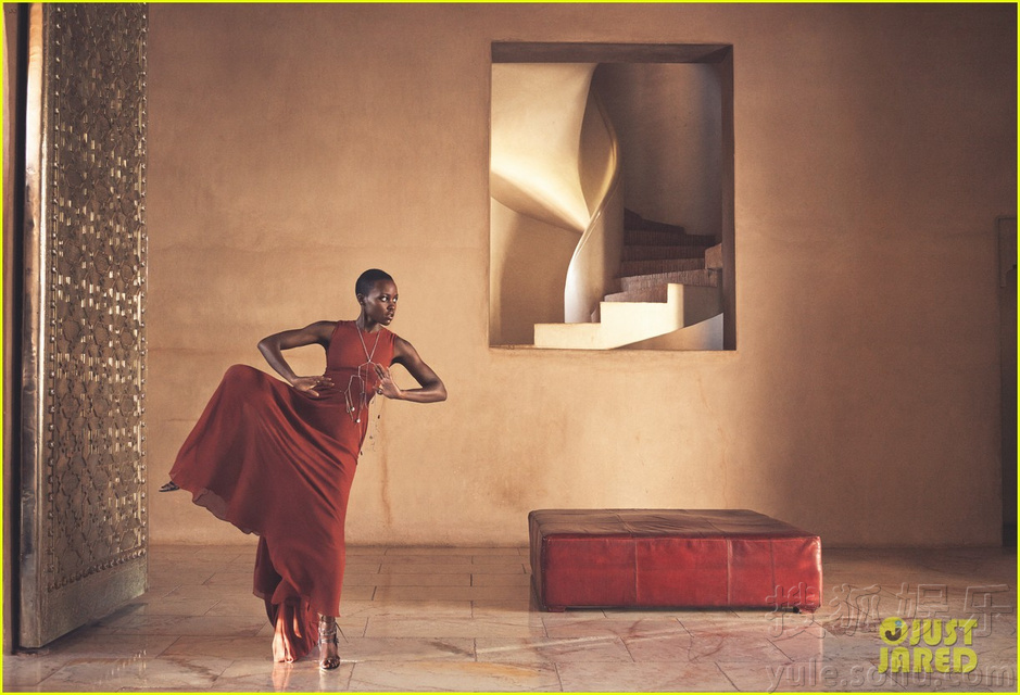 露皮塔成第二位登《vogue》封面非裔女星