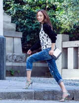 王珞丹长发造型百变 凸显女人味儿文艺气质升级