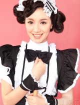 程砚秋曝光最新清纯写真 化身青春甜美小厨娘