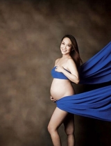 “小龙女”范文芳发大肚写真：我最大胆的照片
