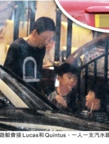 张柏芝带两儿子返香港 谢霆锋三父子相聚