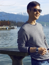 黄志忠瑞士雪山写真大片曝光 配色大胆活力十足