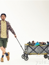 安琥潮装拍封面大片 大秀户外型者魅力