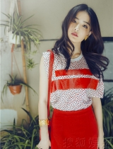 徐璐最新潮流街拍曝光 演绎当“夏”时尚元素