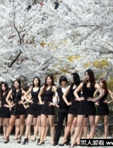 韩国模特儿上课的照片