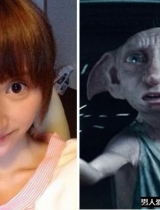 女优神田留美（七濑里菜）整容前后对比 网友讽：像外星人＂多比